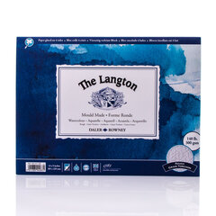 Akvareļu bloks Langton 300Gsm 30.5X22.8, Daler-Rowney cena un informācija | Burtnīcas un papīra preces | 220.lv