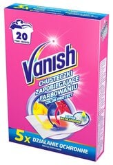 Krāsu un traipus absorbējošās salvetes Vanish Color Protect, 10 gab. cena un informācija | Vanish Mājsaimniecības preces | 220.lv