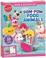 Mini Pom-Pom Food Animals cena un informācija | Grāmatas pusaudžiem un jauniešiem | 220.lv