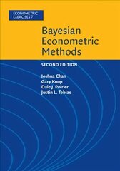 Bayesian Econometric Methods 2nd Revised edition Series Number 7 cena un informācija | Ekonomikas grāmatas | 220.lv