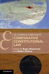 Cambridge Companion to Comparative Constitutional Law cena un informācija | Ekonomikas grāmatas | 220.lv