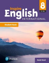 Inspire English International Year 8 Student Book cena un informācija | Grāmatas pusaudžiem un jauniešiem | 220.lv