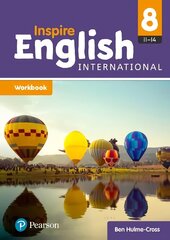 Inspire English International Year 8 Workbook цена и информация | Книги для подростков  | 220.lv