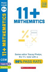 11plus Mathematics Practice and Assessment for the CEM Test Ages 10-11 цена и информация | Книги для подростков и молодежи | 220.lv
