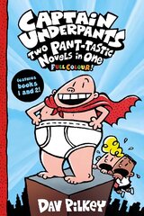 Captain Underpants: Two Pant-tastic Novels in One (Full Colour!) цена и информация | Книги для подростков и молодежи | 220.lv