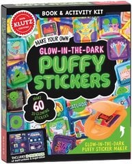 Make Your Own Glow-in-the-Dark Puffy Stickers (Klutz) cena un informācija | Grāmatas pusaudžiem un jauniešiem | 220.lv