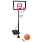 Regulējams basketbola komplekts - DunLop, 3in1 cena un informācija | Basketbola statīvi | 220.lv