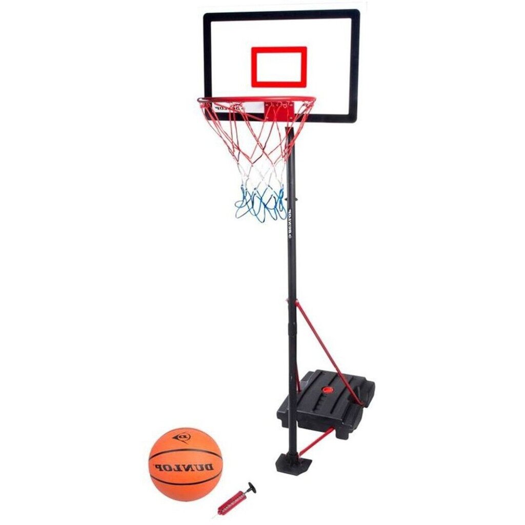 Regulējams basketbola komplekts - DunLop, 3in1 cena un informācija | Basketbola statīvi | 220.lv