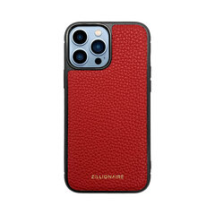 Zillionaire Pebbled кожаный чехол для iPhone 13 Pro (6,1″) — Золотой цена и информация | Чехлы для телефонов | 220.lv