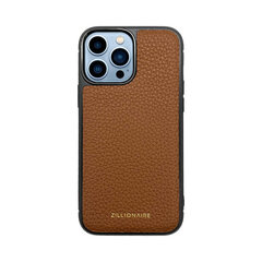 Zillionaire Pebbled кожаный чехол для iPhone 13 (6,1″) — Золотой цена и информация | Чехлы для телефонов | 220.lv