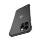 Bezrāmju caurspīdīgs apvalks priekš iPhone 13 (6,1″) – Melns cena un informācija | Telefonu vāciņi, maciņi | 220.lv