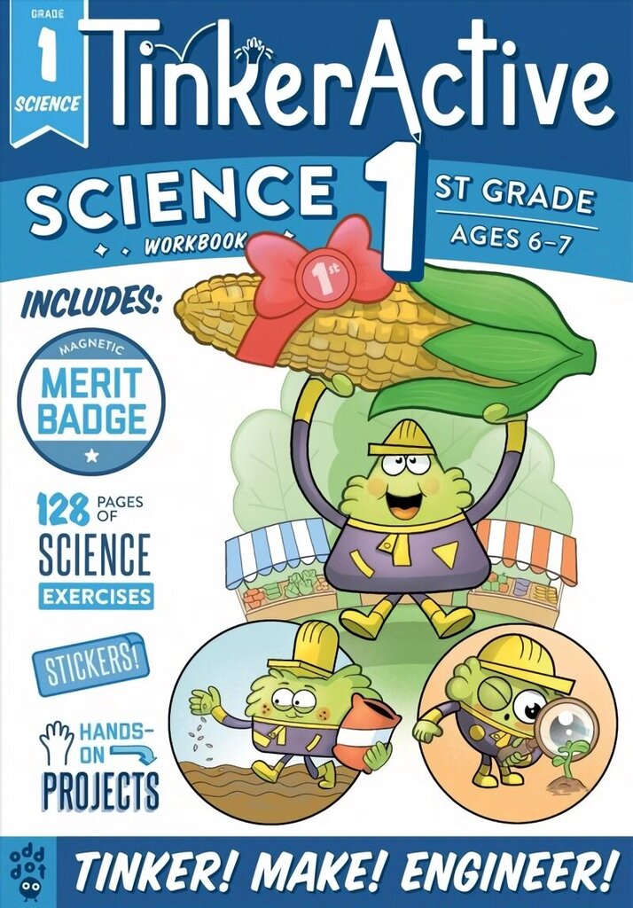 TinkerActive Workbooks: 1st Grade Science: 1st Grade Science cena un informācija | Grāmatas pusaudžiem un jauniešiem | 220.lv