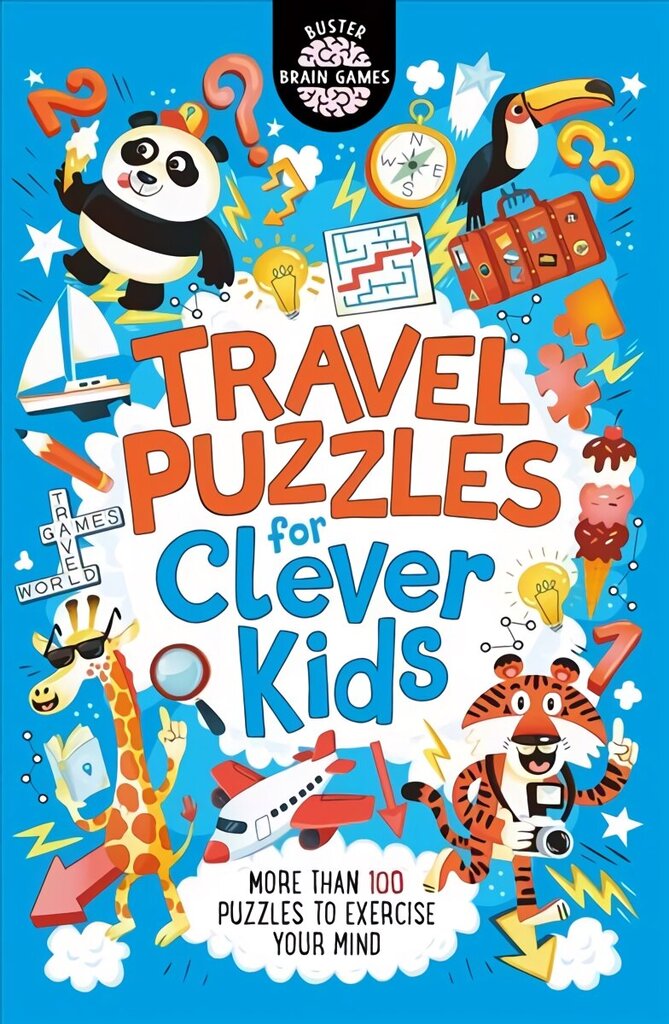 Travel Puzzles for Clever Kids (R) cena un informācija | Grāmatas pusaudžiem un jauniešiem | 220.lv