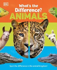 What's the Difference? Animals: Spot the difference in the animal kingdom! цена и информация | Книги для подростков и молодежи | 220.lv