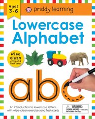 Wipe Clean Workbook: Lowercase Alphabet (Enclosed Spiral Binding): Ages 3-6; With Pen & Flash Cards cena un informācija | Grāmatas pusaudžiem un jauniešiem | 220.lv