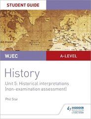 WJEC A-level History Student Guide Unit 5: Historical Interpretations (non-examination assessment) цена и информация | Книги для подростков и молодежи | 220.lv