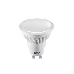 Светодиодная лампа GTV GU10 10 Вт, 220-240 В, 4000К, 720лм, 120° цена и информация | Лампочки | 220.lv