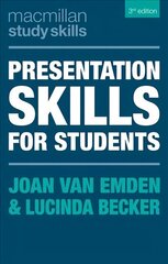 Presentation Skills for Students 3rd edition cena un informācija | Sociālo zinātņu grāmatas | 220.lv