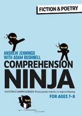 Comprehension Ninja for Ages 7-8: Fiction & Poetry: Comprehension worksheets for Year 3 цена и информация | Книги по социальным наукам | 220.lv