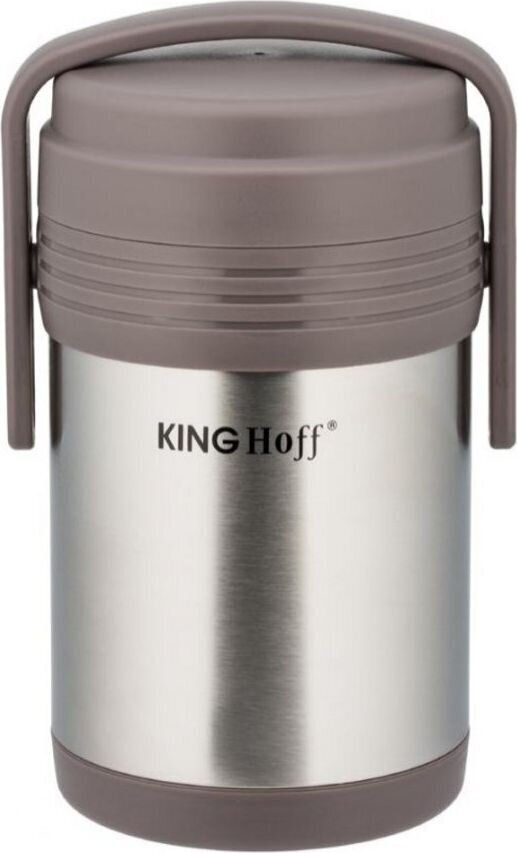 King Hoff термос для еды 3-х элементный, 1,5 л цена | 220.lv