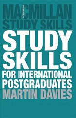 Study Skills for International Postgraduates цена и информация | Книги по социальным наукам | 220.lv