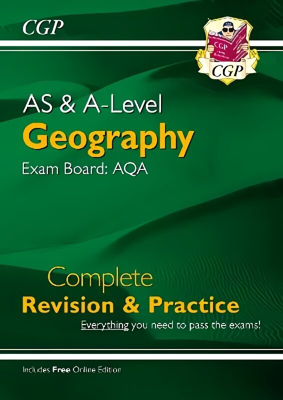 AS and A-Level Geography: AQA Complete Revision & Practice (with Online Edition) cena un informācija | Sociālo zinātņu grāmatas | 220.lv