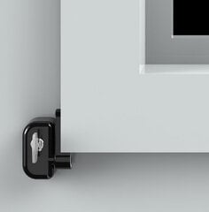 Loga slēdzene ar atslēgu, brūna krāsa cena un informācija | Durvju slēdzenes | 220.lv
