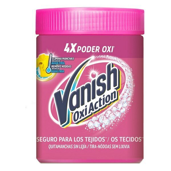Līdzekļi pret pleķiem Vanish Oxi Action Pink 450 g цена и информация | Tīrīšanas līdzekļi | 220.lv