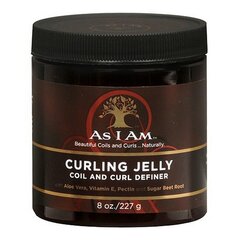 Lokas veidojošs krēms As I Am Curly Jelly (227 g) cena un informācija | Matu veidošanas līdzekļi | 220.lv