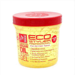 Воск для волос Eco Styler Styling Gel Argan Oil (473 мл) цена и информация | Средства для укладки волос | 220.lv