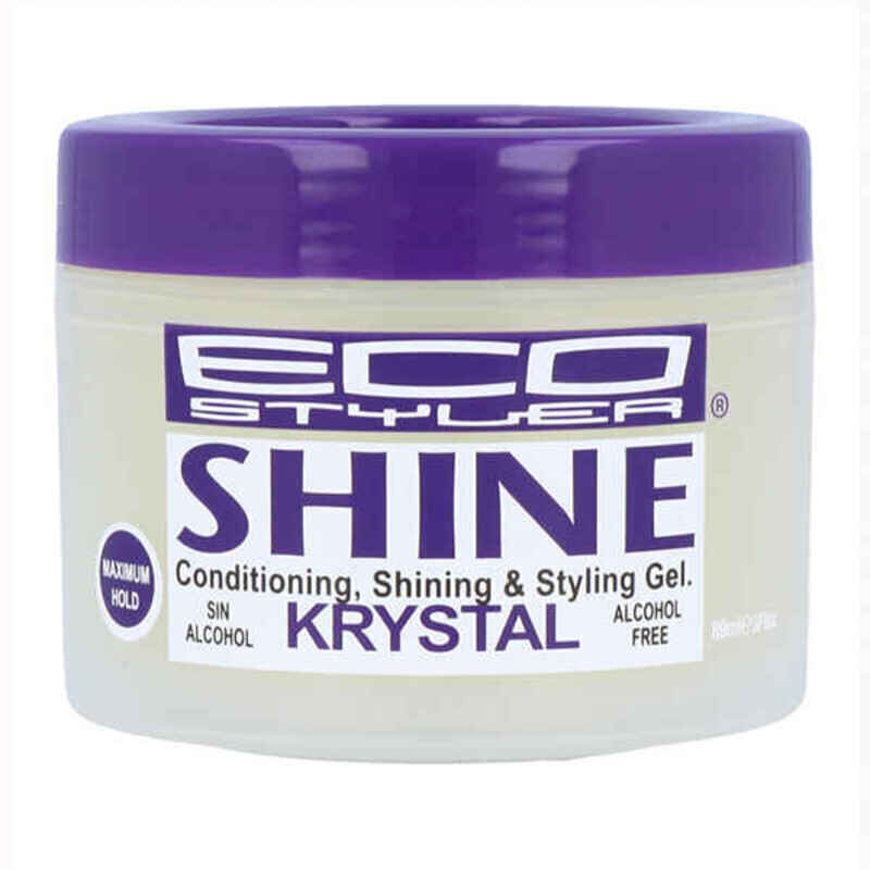 Vasks Eco Styler Shine Gel Kristal (89 ml) cena un informācija | Matu veidošanas līdzekļi | 220.lv