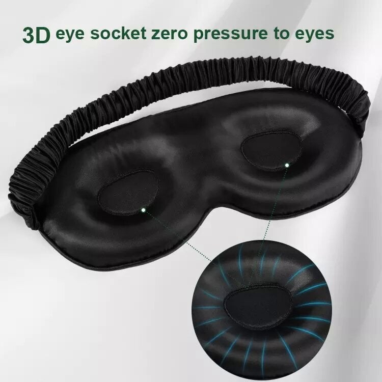 A&A Sleep Master acu maska vietējām garām skropstām цена и информация | Naktskrekli, pidžamas | 220.lv
