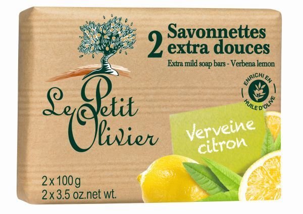 Īpaši maigas ziepes Lemon Verbena, 2 x 100 g cena un informācija | Ziepes | 220.lv