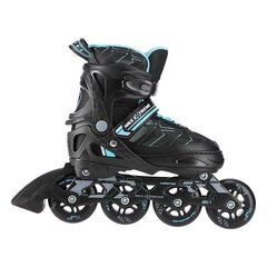 Роликовые коньки NILS Extreme Inline NA11002, черный, размер 39-42 цена и информация | Ролики | 220.lv