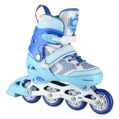 Роликовые коньки NA14198 M (35-38) IN-LINE SKATES NILS EXTREME цена и информация | Роликовые коньки | 220.lv