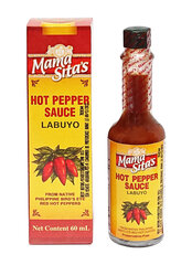 Asā piparu mērce Labuyo - Hot Pepper Sauce - LABUYO, Mama SitasBrand, 60ml. cena un informācija | Mērces | 220.lv