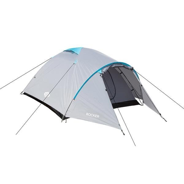 Telts NC6013 CAMPING TENT ROCKER NILS CAMP (3 personām) cena un informācija | Teltis | 220.lv