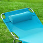 Saliekamu āra kempinga 2 krēslu komplekts, zils, OGS35-Bx2 цена и информация | Sauļošanās krēsli | 220.lv