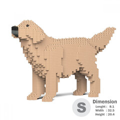 Конструктор Jekca, ST19GR02-M03, Золотистый Ретривер, 1030 шт. цена и информация | Конструкторы и кубики | 220.lv