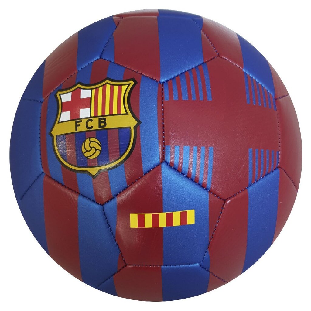 Futbola bumba FC Barcelona mini, M izmērs, sarkana/zila cena un informācija | Futbola bumbas | 220.lv