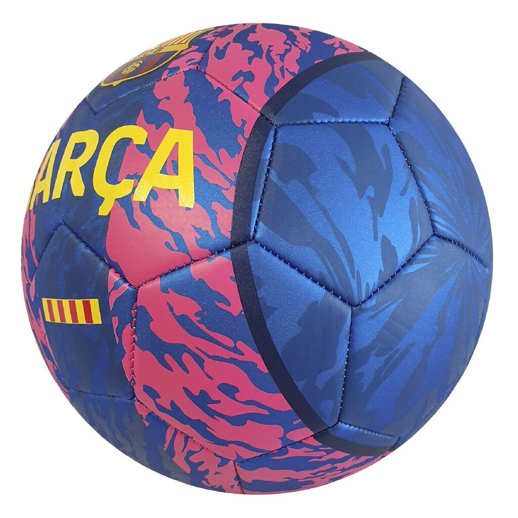 Futbola bumba FC Barcelona BARCA, 5. izmērs, zila/rozā cena un informācija | Futbola bumbas | 220.lv