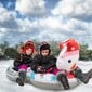 Piepūšamais sniegavīru slidkalniņš 2 personām 138x74x80 cm 35081 цена и информация | Ragavas | 220.lv