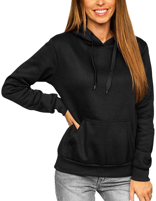 J.Style Džemperis Black 68W02-3 68W02-3/S цена и информация | Jakas sievietēm | 220.lv