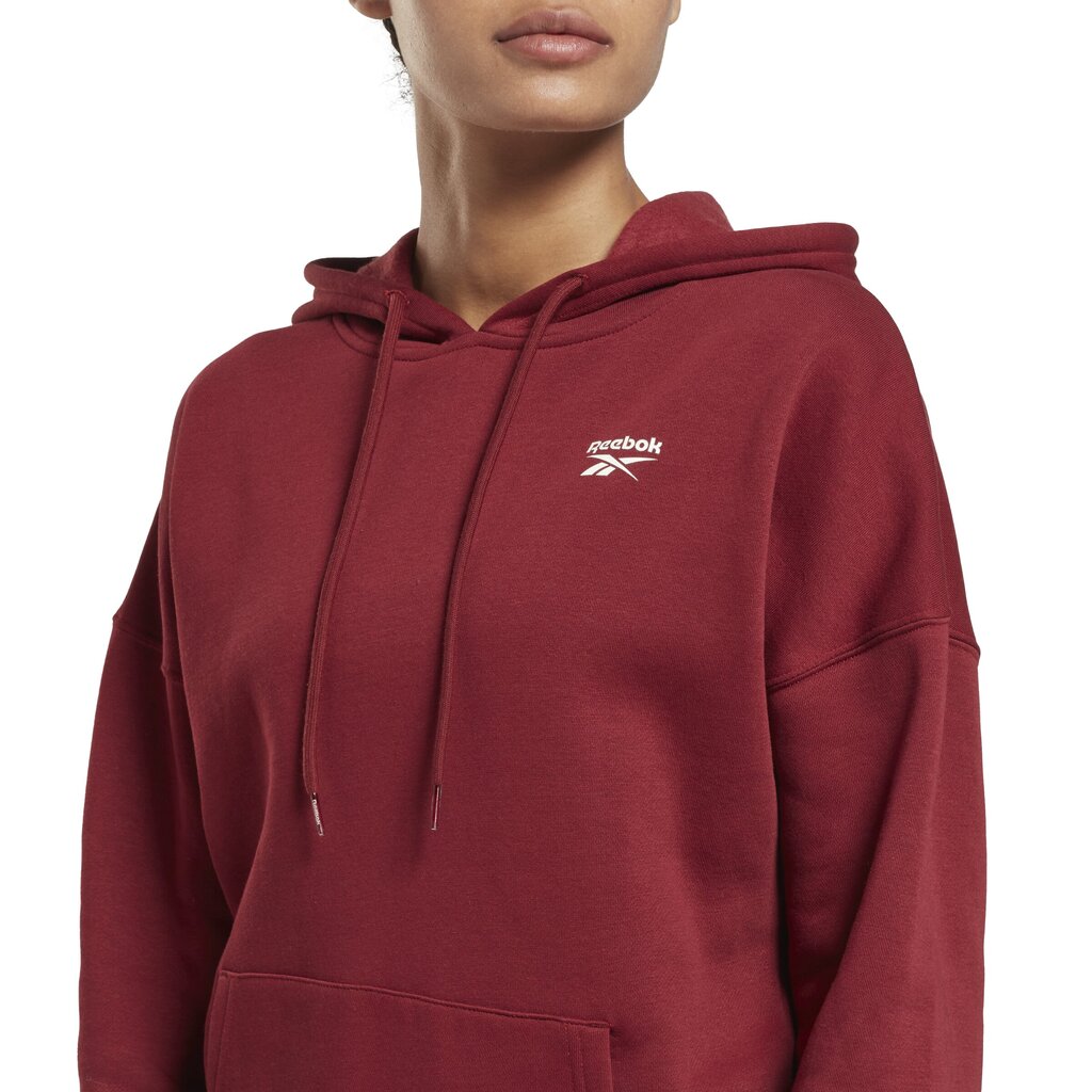 Reebok Džemperis Ri Fleece Hoody Bordeaux HN6862 HN6862/L cena un informācija | Jakas sievietēm | 220.lv