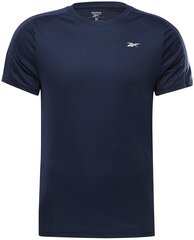 Футболка Reebok Wor Ss Tech Tee Navy HL4292 HL4292/L цена и информация | Мужские футболки | 220.lv