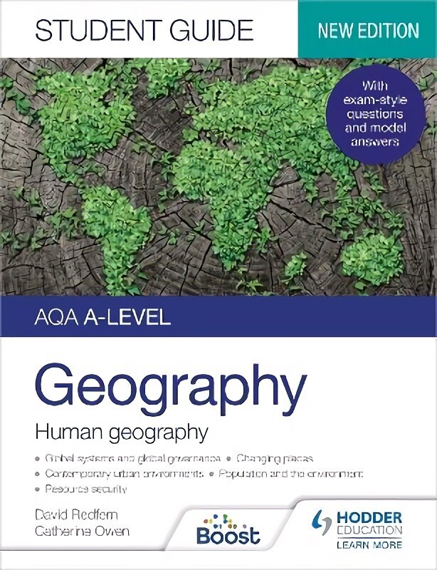 AQA A-level Geography Student Guide 2: Human Geography цена и информация | Sociālo zinātņu grāmatas | 220.lv