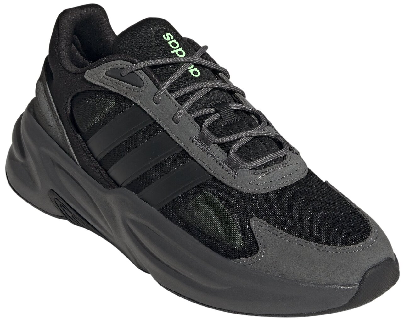 Adidas Apavi Ozelle Black GX6766 GX6766/10.5 cena un informācija | Sporta apavi vīriešiem | 220.lv
