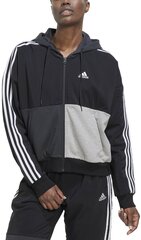 Adidas Džemperis W Cb B Fz Hodie Grey Black HC8833 HC8833/M cena un informācija | Sporta apģērbs sievietēm | 220.lv