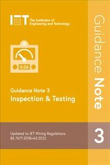 Guidance Note 3: Inspection & Testing 9th edition cena un informācija | Sociālo zinātņu grāmatas | 220.lv
