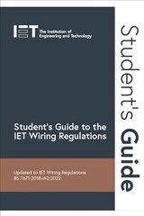 Student's Guide to the IET Wiring Regulations 3rd edition cena un informācija | Sociālo zinātņu grāmatas | 220.lv